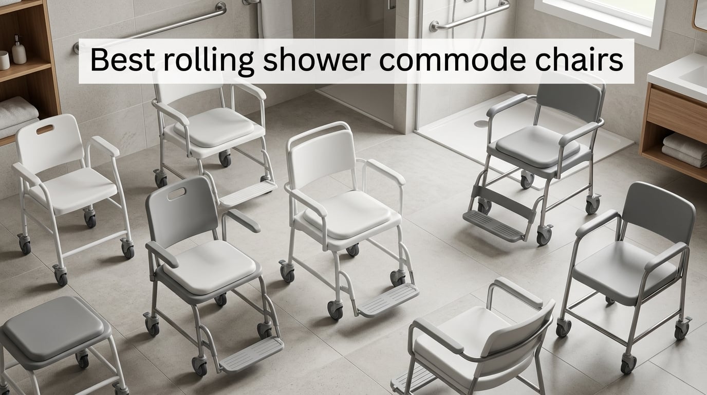 Best rolling shower commode chairs