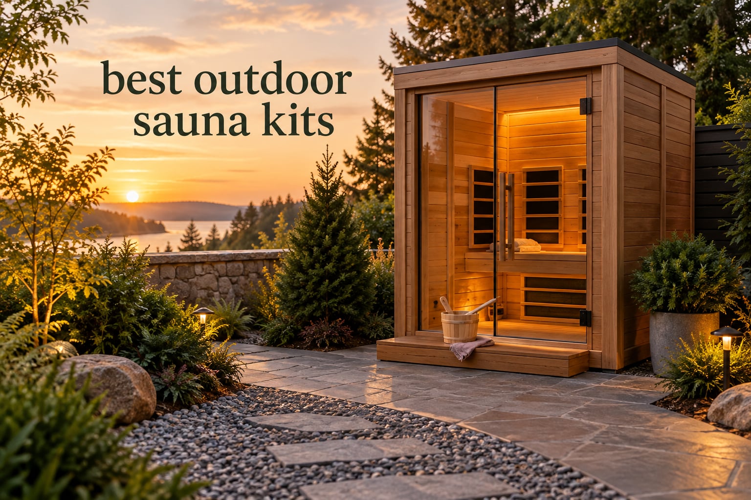 best outdoor sauna kits