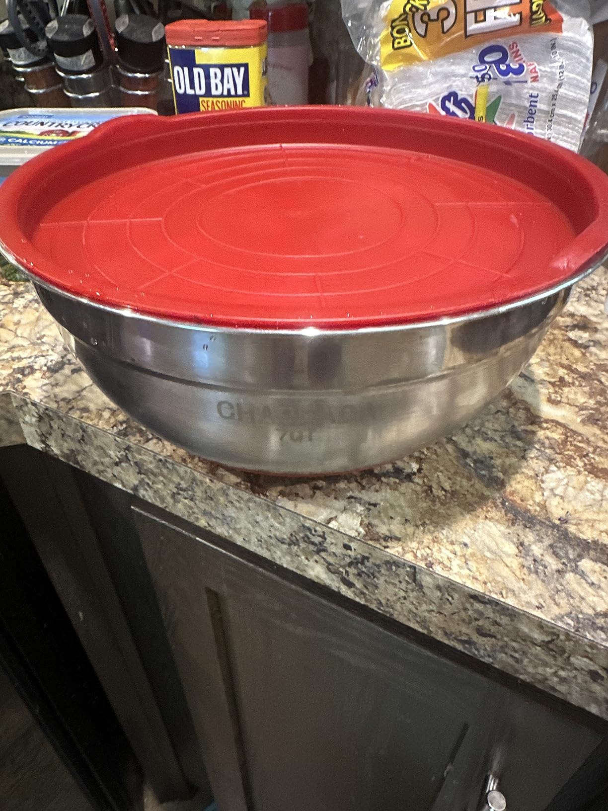 Mixing Bowls with Airtight Lids, 18pcs Stainless Steel Mixing Bowls Set customer photo 1