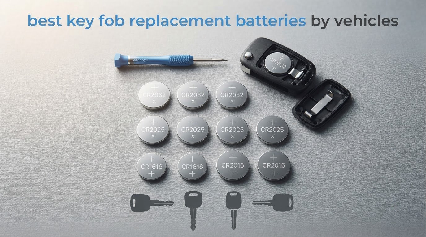 best key fob replacement batteries by vehicles