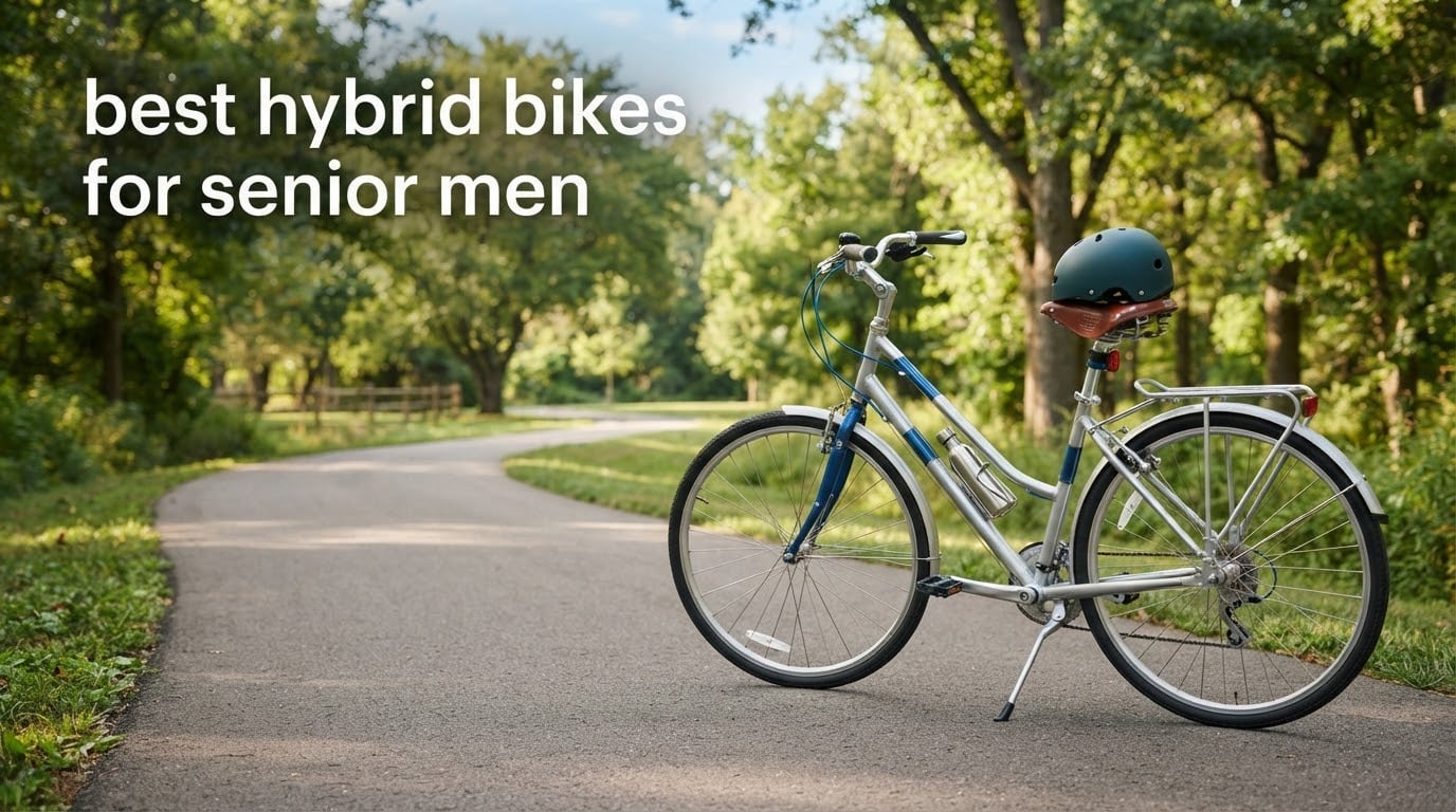 best hybrid bikes for senior men