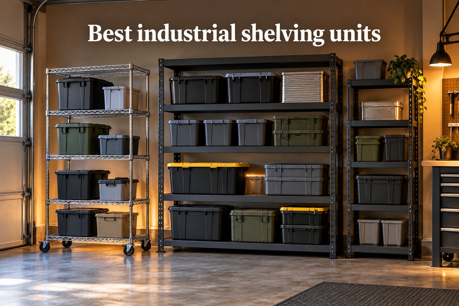 Best industrial shelving units