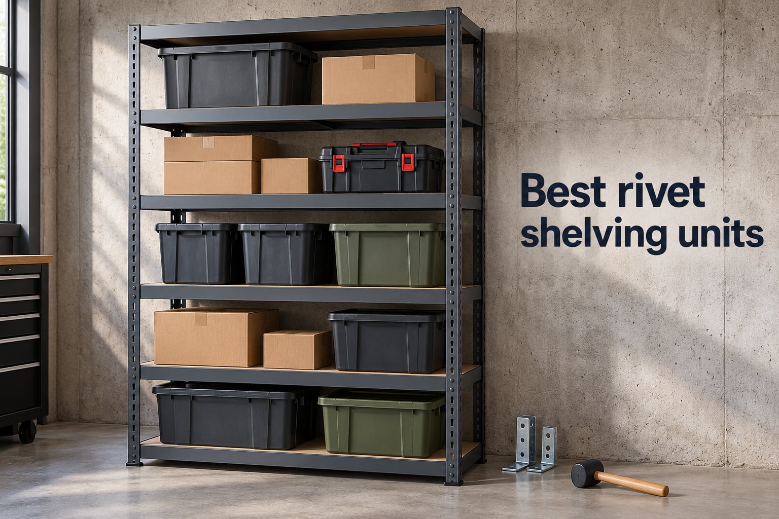 Best rivet shelving units