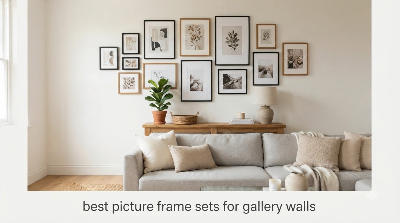 best picture frame sets for gallery walls