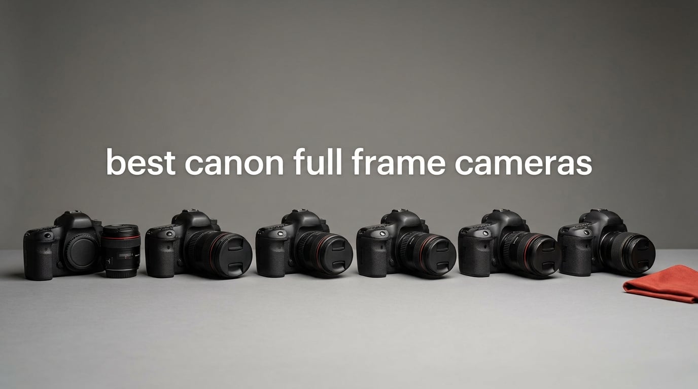 best canon full frame cameras