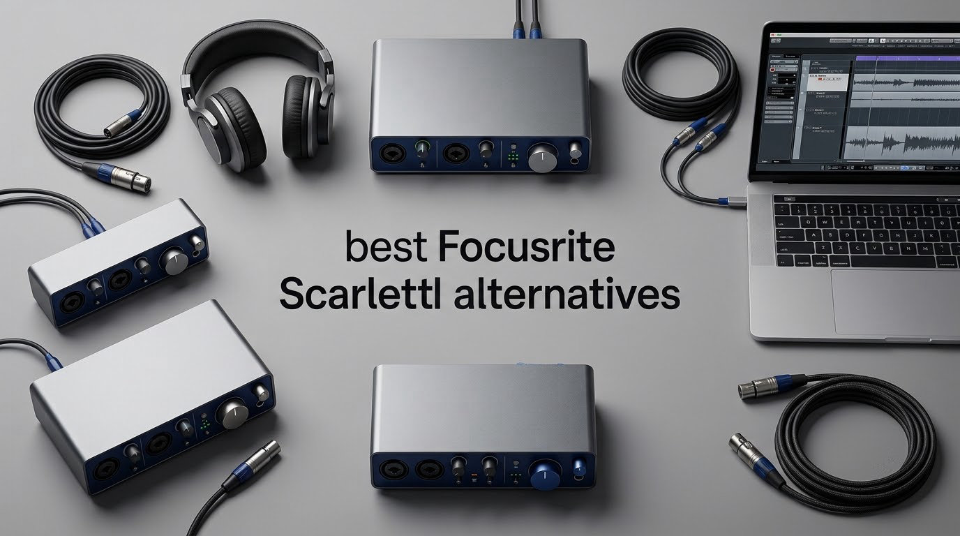 best Focusrite Scarlett alternatives
