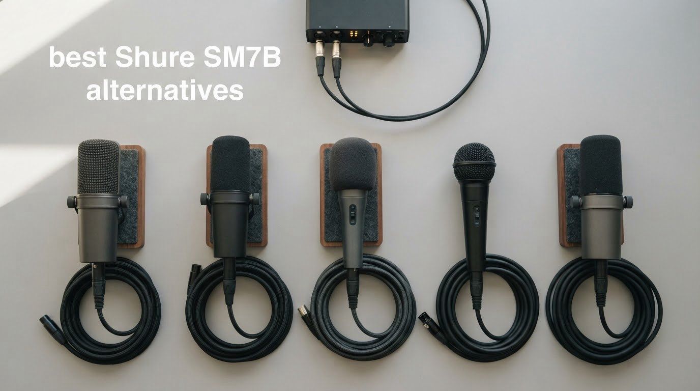 best Shure SM7B alternatives