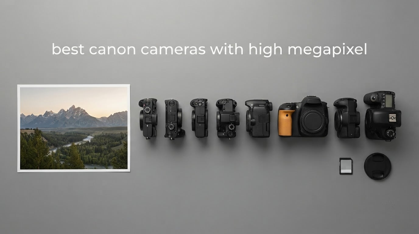 best canon cameras with high megapixel