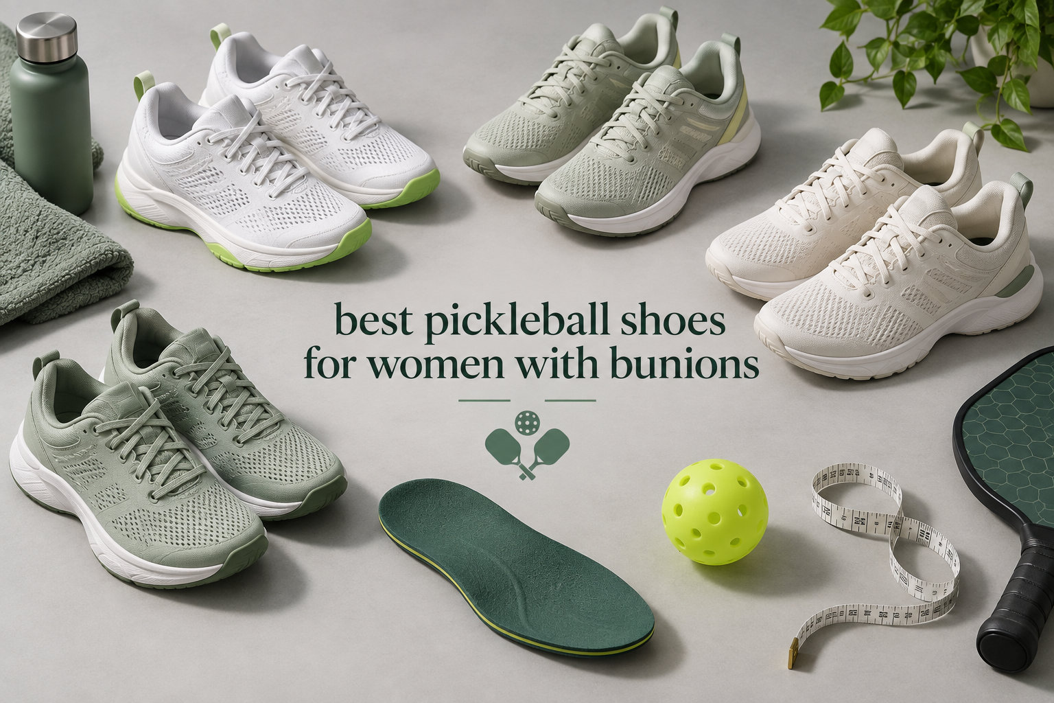 best pickleball shoes for women with bunions