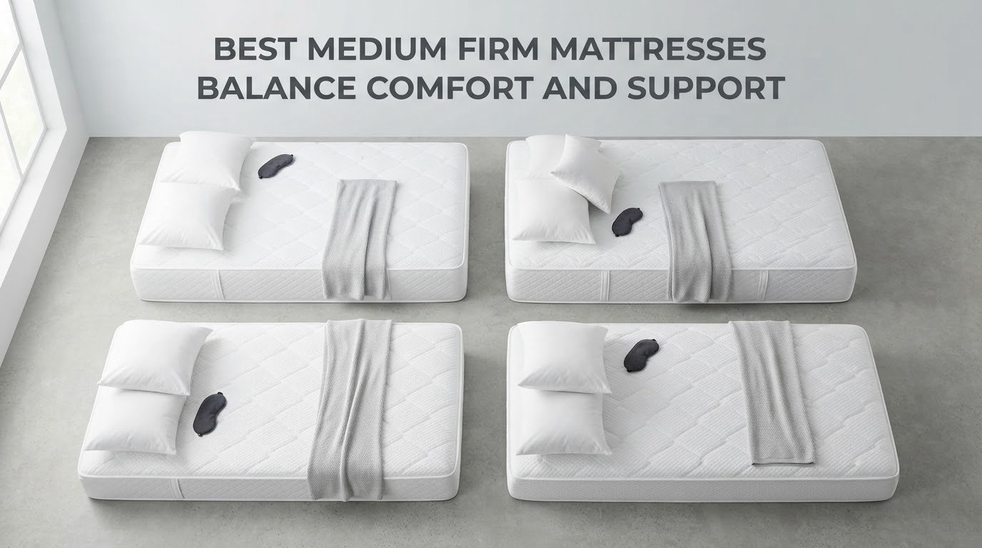best medium firm mattresses balance comfort and support