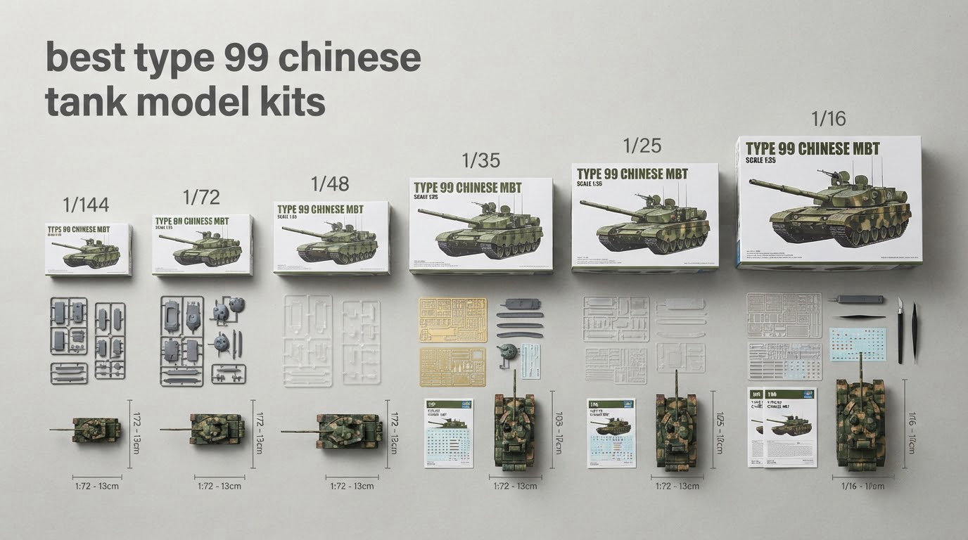 best type 99 chinese tank model kits